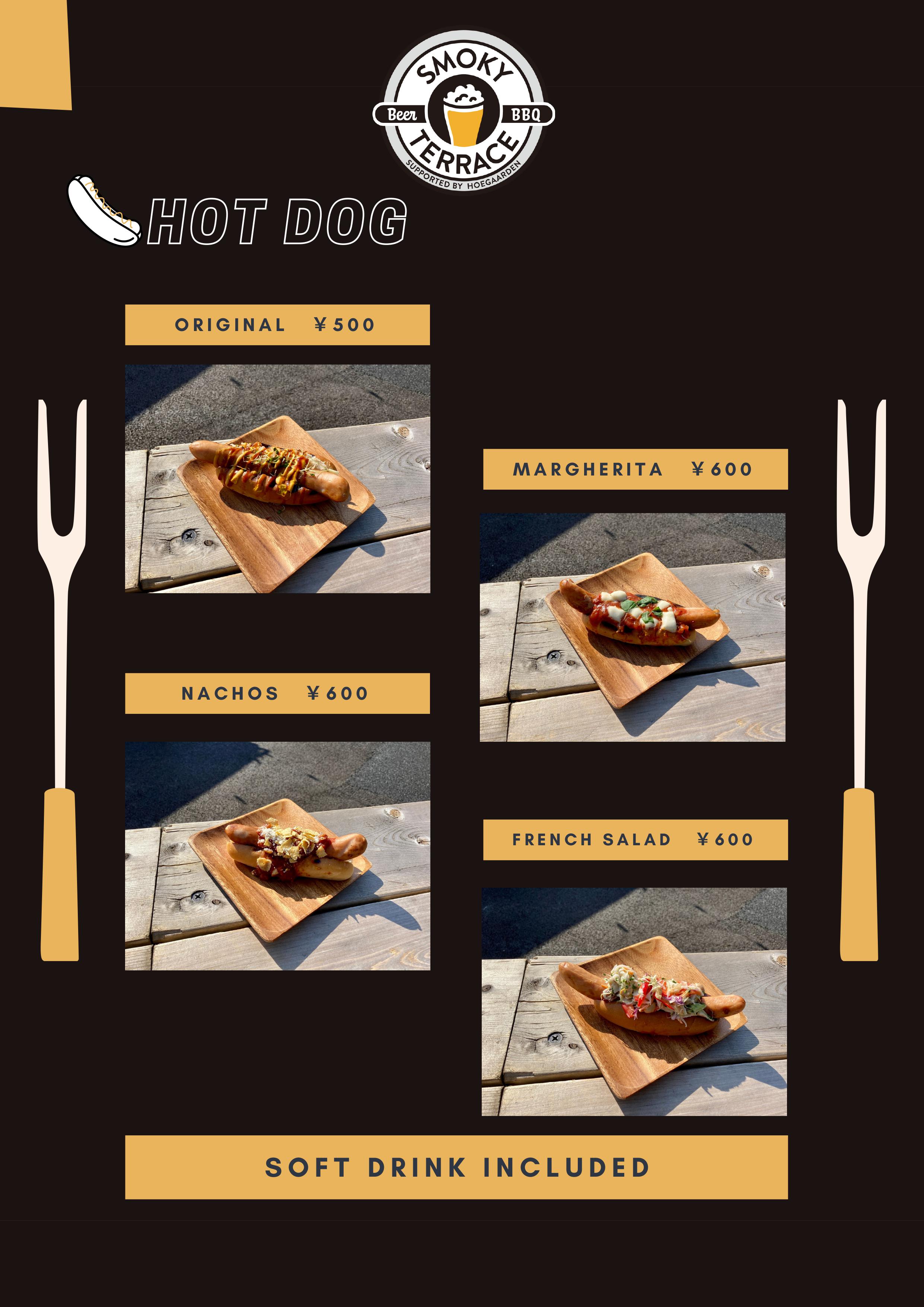 HotDog menu